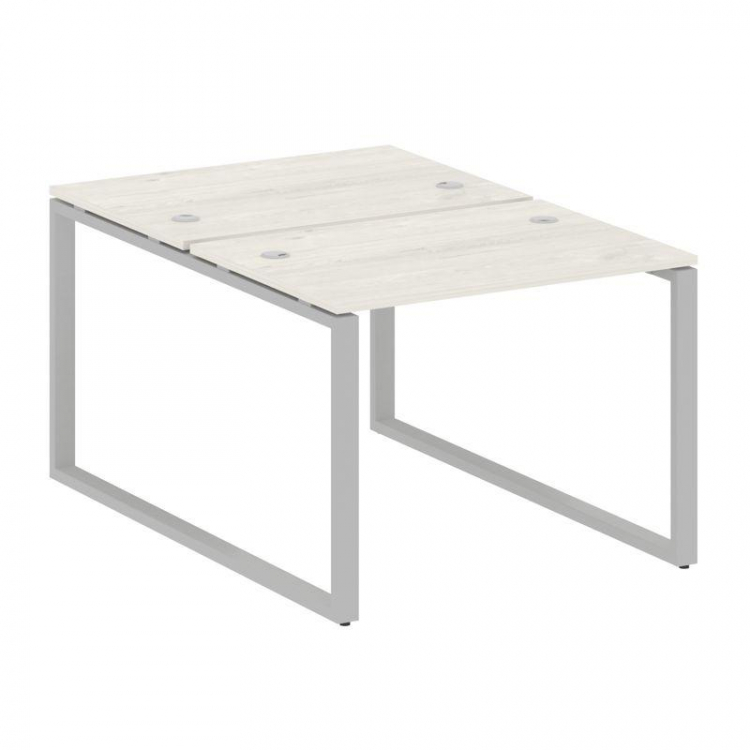 Metal System Рабочая станция на О-образном м/к БО.РАС-СП-2.1 Дуб Наварра/Металл Серый 1000*1475*750