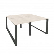 Onix Рабочая станция на О-образном м/к O.MO-D.RS-4.0.8 Денвер Светлый/Металл Антрацит 1560*1635*750