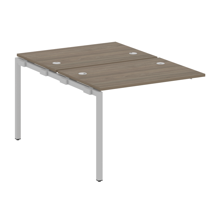 Metal System Quattro Проходной элемент рабочей станции на П-образном м/к 40БП.ПРС-СП-2.1 Вяз Благоро