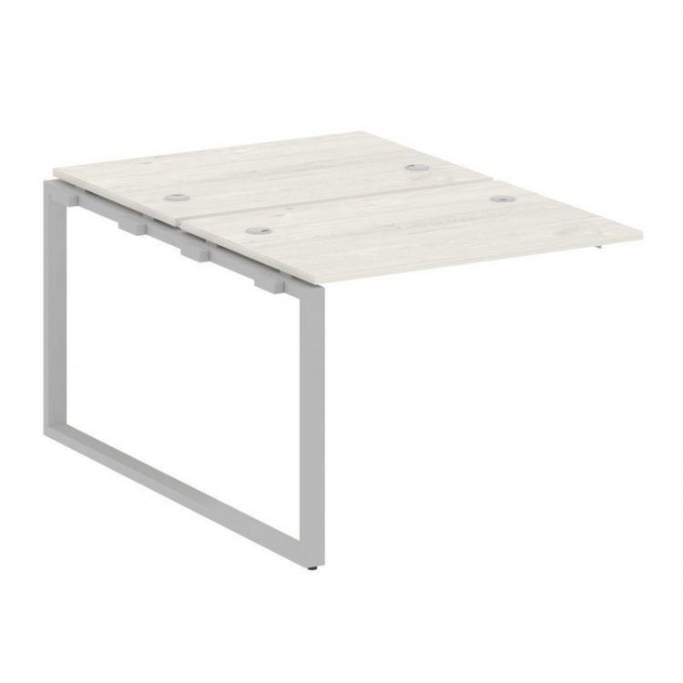 Metal System Проходной элемент рабочей станции на О-образном м/к БО.ПРС-СП-2.1 Дуб Наварра/Металл Се