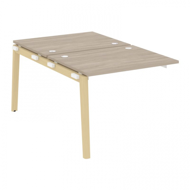 Onix Wood Наборный эл. раб. станции OW.2.NRS-1.8 Дуб Аттик/Дуб Светлый/Металл Белый 980*1635*750