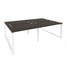 Onix Рабочая станция на О-образном м/к O.MO-D.RS-4.2.8 Дуб Мали/Металл Белый 2360*1635*750