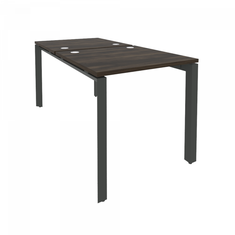 Onix Рабочая станция на П-образном м/к O.MP-D.RS-2.0.8 Дуб Мали/Металл Антрацит 780*1635*750