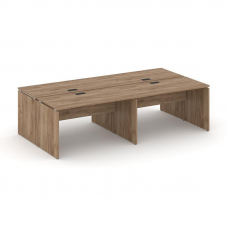 Style Project Рабочая станция 2-х сторон. SN-D.DRS-033 Дуб Табак/Черная Заглушка 2760*1232*750