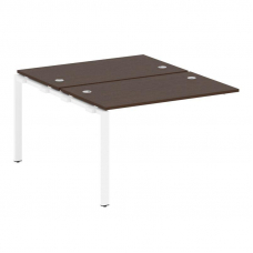 Metal System Проходной элемент рабочей станции на П-образном м/к БП.ПРС-СП-2.2 Венге Цаво/Металл Бел