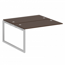 Metal System Quattro Проходной элемент рабочей станции на О-образном м/к 50БО.ПРС-СП-2.3 Венге Цаво/