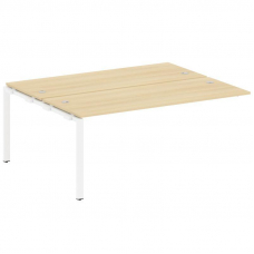 Metal System Проходной элемент рабочей станции на П-образном м/к БП.ПРС-СП-2.5 Акация Лорка/Металл Б