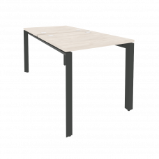 Onix Рабочая станция на П-образном м/к O.MP-D.RS-2.0.8 Денвер Светлый/Металл Антрацит 780*1635*750