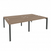 Onix Рабочая станция на П-образном м/к O.MP-D.RS-4.2.8 Дуб Аризона/Металл Антрацит 2360*1635*750