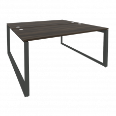 Onix Рабочая станция на О-образном м/к O.MO-D.RS-2.4.8 Дуб Мали/Металл Антрацит 1580*1635*750