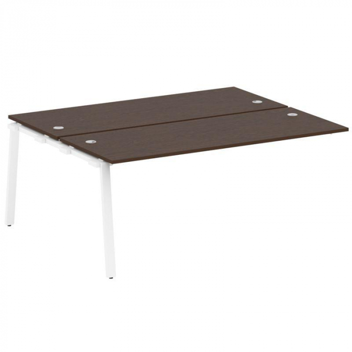 Metal System Проходной элемент рабочей станции на А-образном м/к БА.ПРС-СП-2.5 Венге Цаво/Металл Бел