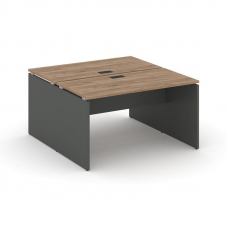 Style Project Рабочая станция 2-х сторон. SN-D.DRS-012 Дуб Табак/Антрацит/Черная Заглушка 1180*1432*