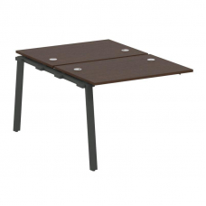 Metal System Проходной элемент рабочей станции на А-образном м/к БА.ПРС-СП-2.1 Венге Цаво/Металл Ант