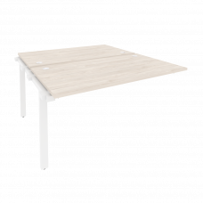 Onix Наборный элемент рабочей станции на м/к O.M-2.NRS-3.8 Денвер Светлый/Металл Белый 1380*1635*750