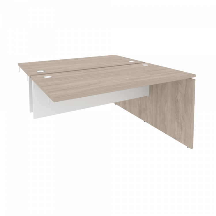 Onix Наборный элемент рабочей станции O.2.NRS-3.7 Дуб Аттик/Белый Бриллиант 1380*1475*750