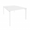 Onix Рабочая станция на П-образном м/к O.MP-D.RS-2.2.8 Белый Бриллиант/Металл Белый 1180*1635*750