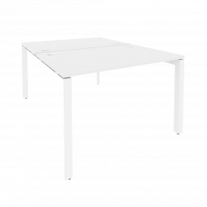 Onix Рабочая станция на П-образном м/к O.MP-D.RS-2.2.8 Белый Бриллиант/Металл Белый 1180*1635*750