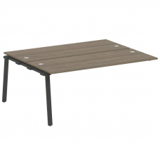 Metal System Проходной элемент рабочей станции на А-образном м/к БА.ПРС-СП-2.5 Вяз Благородный/Метал