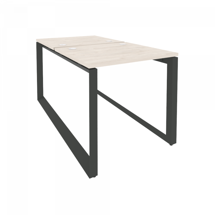 Onix Рабочая станция на О-образном м/к O.MO-D.RS-2.0.7 Денвер Светлый/Металл Антрацит 780*1475*750