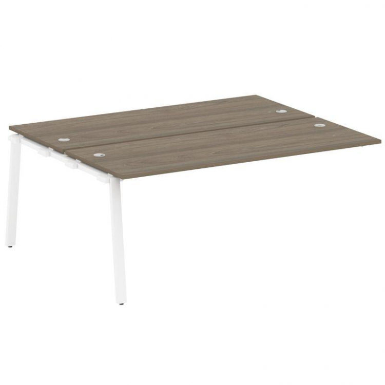 Metal System Проходной элемент рабочей станции на А-образном м/к БА.ПРС-СП-2.5 Вяз Благородный/Метал