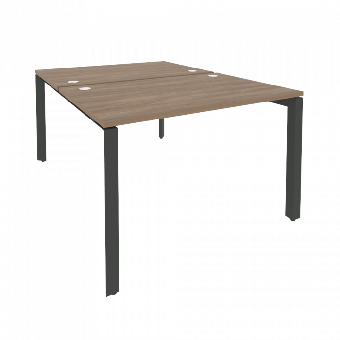 Onix Рабочая станция на П-образном м/к O.MP-D.RS-2.2.8 Дуб Аризона/Металл Антрацит 1180*1635*750