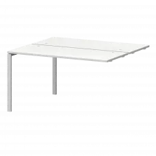 Модуль двойной универсальный на металлокаркасе СМС2-П-12К.120Э.Пр25 Белый/Белый 1200x1236x750 Смарт