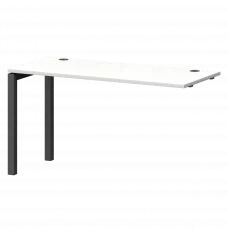 Модуль линейный на металлокаркасе СМС25-П-12К.60Э.Пр50 Белый/Антрацит 1200x600x750 Смарт