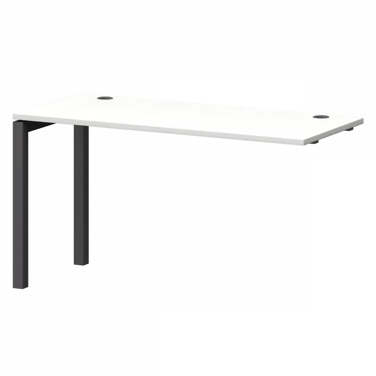 Модуль линейный на металлокаркасе СМС25-П-12К.60Э.Пр50 Белый/Антрацит 1200x600x750 Смарт