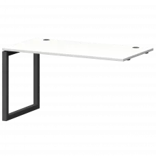 Модуль линейный на металлокаркасе СМС25-О-18К.73Э.Пр.50 Белый/Антрацит 1800x730x750 Смарт