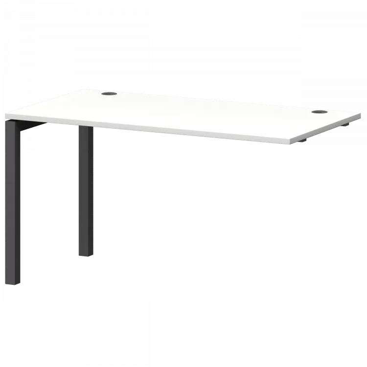 Модуль линейный на металлокаркасе СМС25-П-12К.73Э.Пр50 Белый/Антрацит 1200x730x750 Смарт