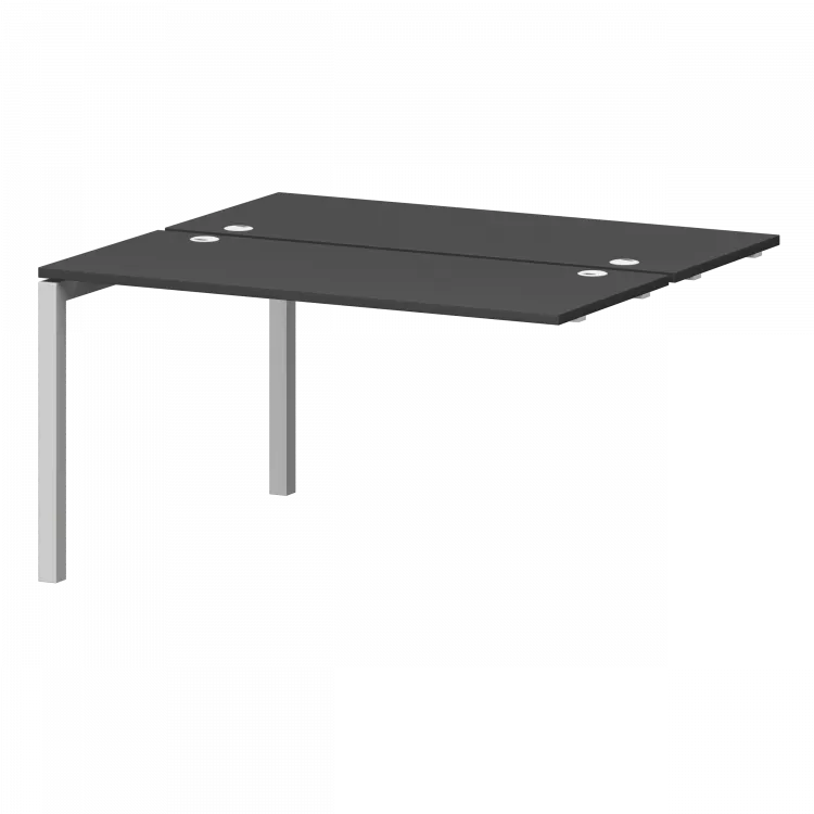 Модуль двойной универсальный на металлокаркасе СМС2-П-12К.120Э.Пр50 Графит/Белый 1200x1236x750 Смарт