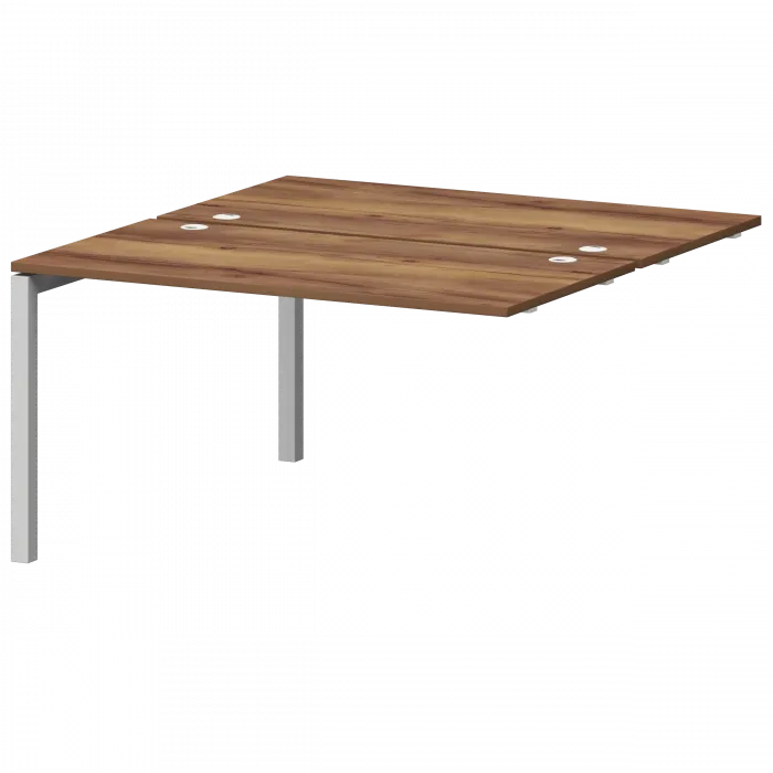 Модуль двойной универсальный на металлокаркасе СМС2-П-16К.149Э.Пр50 Таксония/Белый 1600x1496x750 Смарт