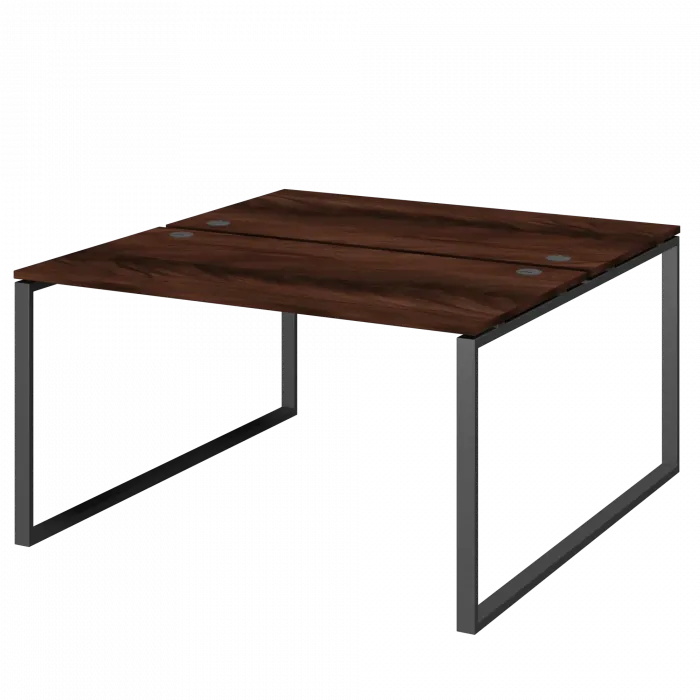 Бенч двойной на 2 рабочих места АМБ.О-005 Лагос/Антрацит 1800x1496x760 Арго-М