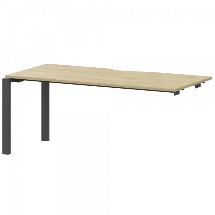 Модуль линейный на металлокаркасе НТМП.П-160Э Баттл Рок/Антрацит 1600x730x750 Аргентум-МП