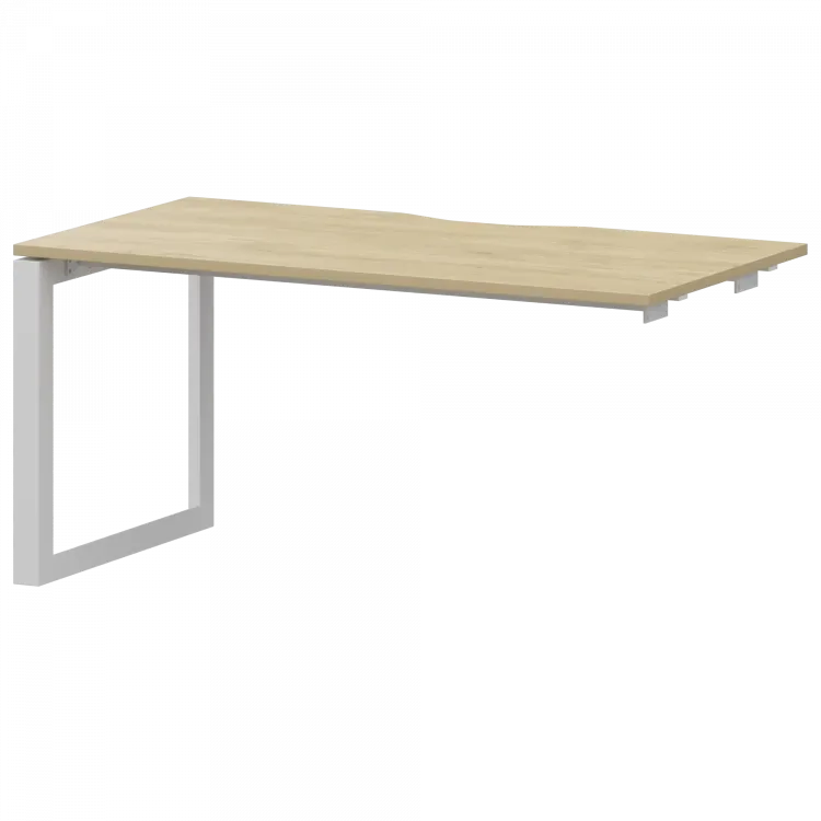 Модуль линейный на металлокаркасе НТМП.О-140Э Баттл Рок/Белый 1400x730x750 Аргентум-МП