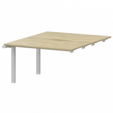 Модуль двойной на металлокаркасе НТМП.ПО.Б2-120Э Баттл Рок/Белый 1200x1496x750 Аргентум-МП