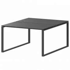 Бенч двойной на 2 рабочих места АМБ.О-002 Антрацит/Антрацит 1200x1496x760 Арго-М