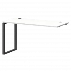 Модуль линейный на металлокаркасе СМС25-О-14К.60Э.Пр25 Белый/Антрацит 1400x600x750 Смарт