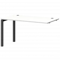 Модуль линейный на металлокаркасе СМС25-П-14К.73Э.Пр50 Белый/Антрацит 1400x730x750 Смарт