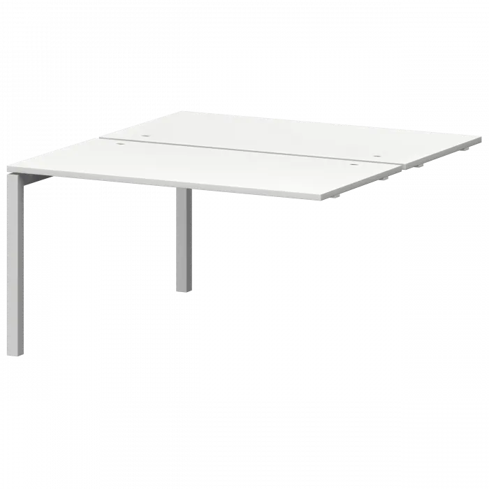 Модуль двойной универсальный на металлокаркасе СМС2-П-16К.149Э.Пр50 Белый/Белый 1600x1496x750 Смарт