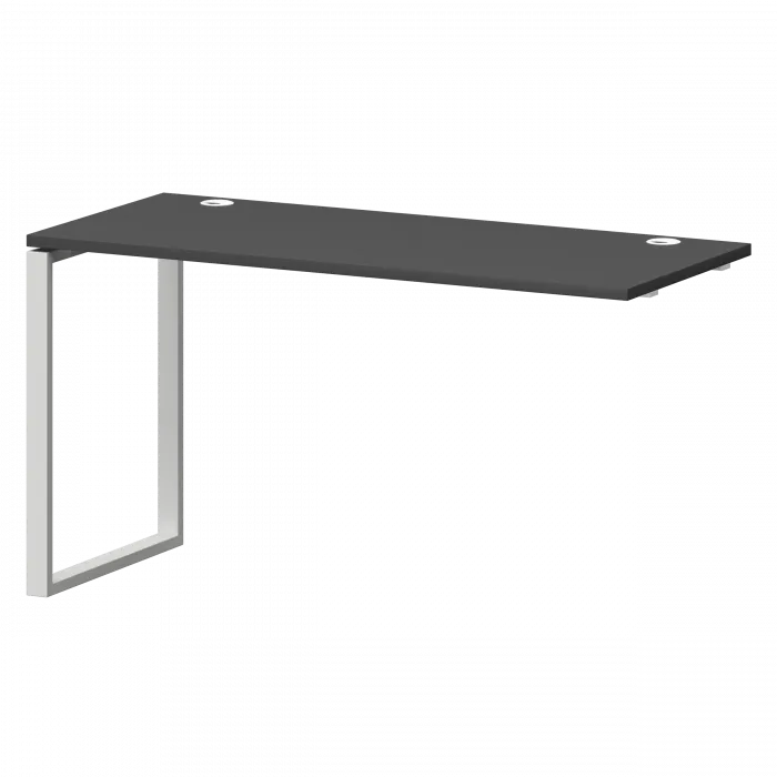 Модуль линейный на металлокаркасе СМС25-О-14К.60Э.Пр25 Графит/Белый 1400x600x750 Смарт