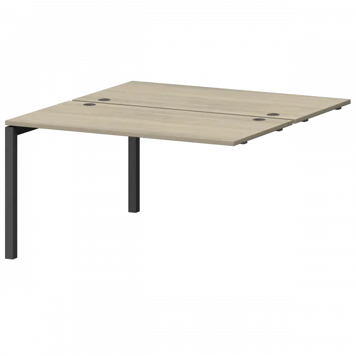 Модуль двойной универсальный на металлокаркасе СМС2-П-14К.149Э.Пр50 Кронберг/Антрацит 1400x1496x750 Смарт