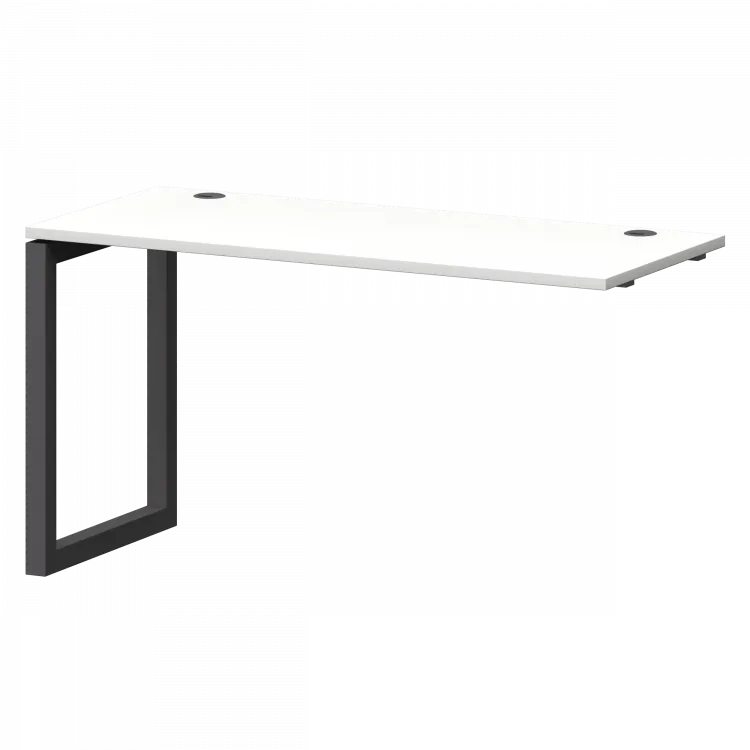 Модуль линейный на металлокаркасе СМС25-О-12К.60Э.Пр.50 Белый/Антрацит 1200x600x750 Смарт