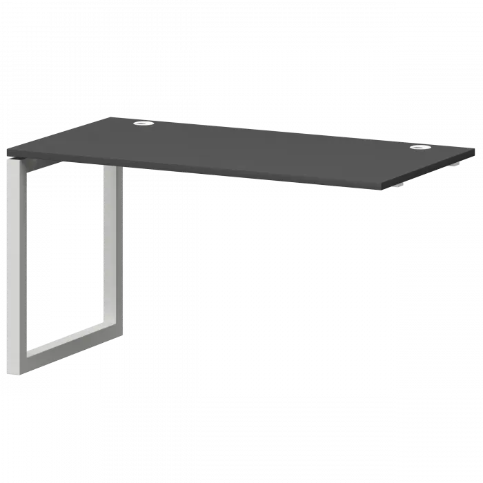 Модуль линейный на металлокаркасе СМС25-О-18К.73Э.Пр.50 Графит/Белый 1800x730x750 Смарт