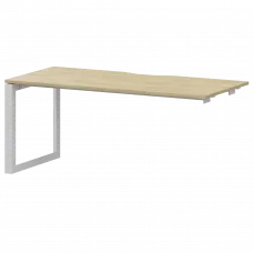 Модуль линейный на металлокаркасе НТМП.О-160Э Баттл Рок/Белый 1600x730x750 Аргентум-МП