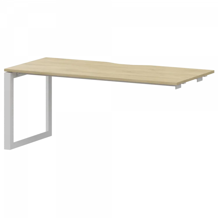 Модуль линейный на металлокаркасе НТМП.О-160Э Баттл Рок/Белый 1600x730x750 Аргентум-МП