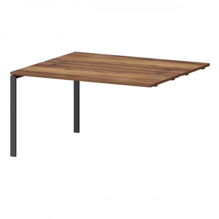 Модуль двойной универсальный на металлокаркасе СМС2-П-12К.120Э.Пр25 Таксония/Антрацит 1200x1236x750 Смарт