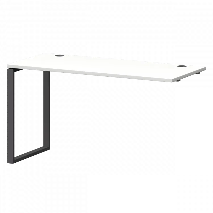 Модуль линейный на металлокаркасе СМС25-О-18К.60Э.Пр25 Белый/Антрацит 1800x600x750 Смарт