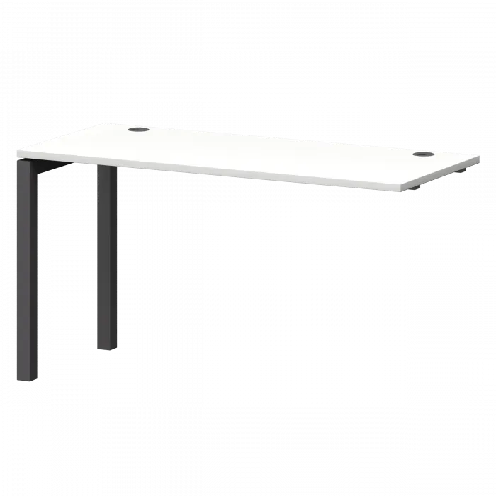 Модуль линейный на металлокаркасе СМС25-П-18К.60Э.Пр50 Белый/Антрацит 1800x600x750 Смарт