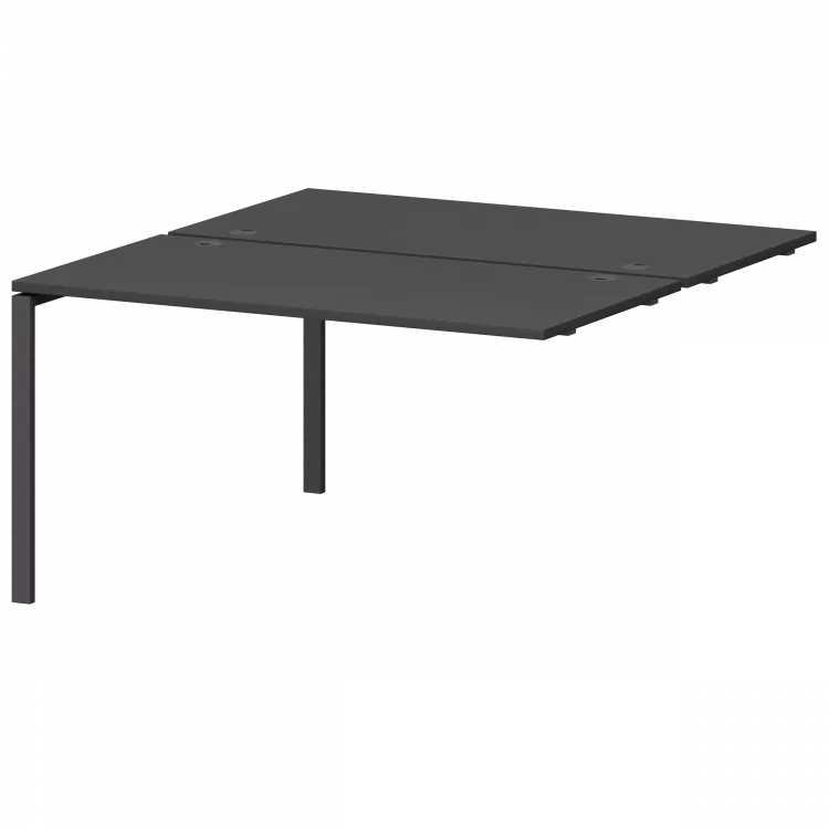 Модуль двойной универсальный на металлокаркасе СМС2-П-16К.149Э.Пр25 Графит/Антрацит 1600x1496x750 Смарт